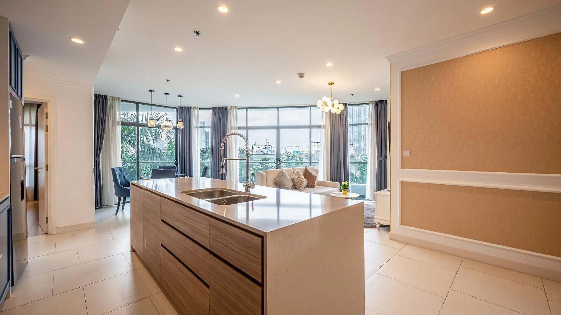 Apartment Can Ho 2 Phong Ngu 2 Phia 108 Sqm Co Bancony Rong Tai City Garden Ho-Chi-Minh-Stadt
